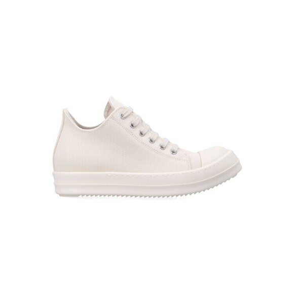 Drkshdw By Rick Owens Temple Low Denim Sneakers - NWT